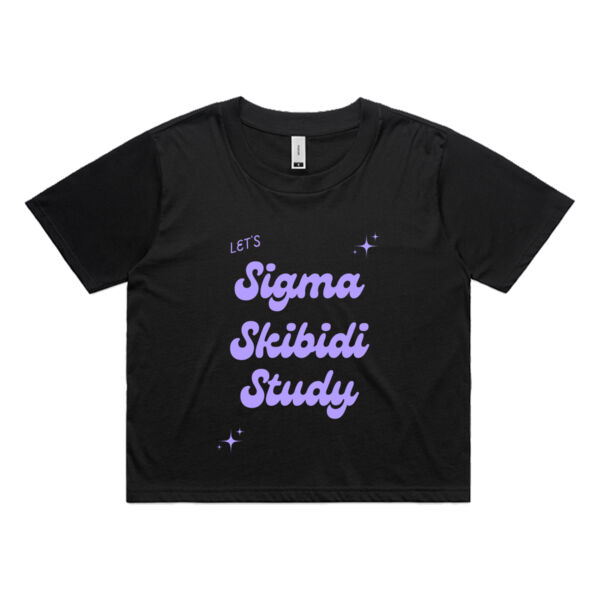 Sigma Skibidi Study Tee Thumbnail